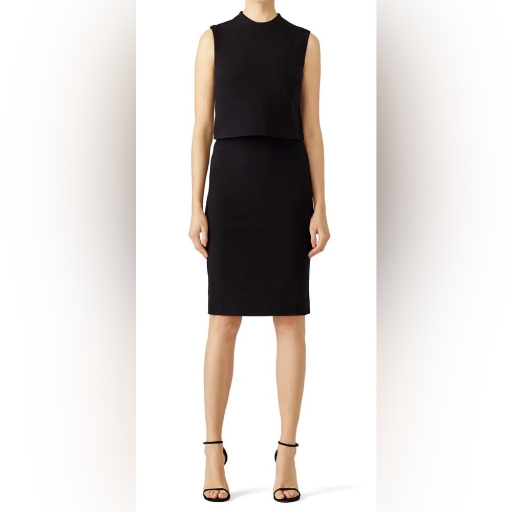 Diane Von Furstenberg Black Dress